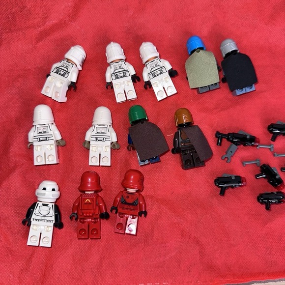 Lego Starwars Minifigures Lot Of 25 Pieces - Picture 6 of 6